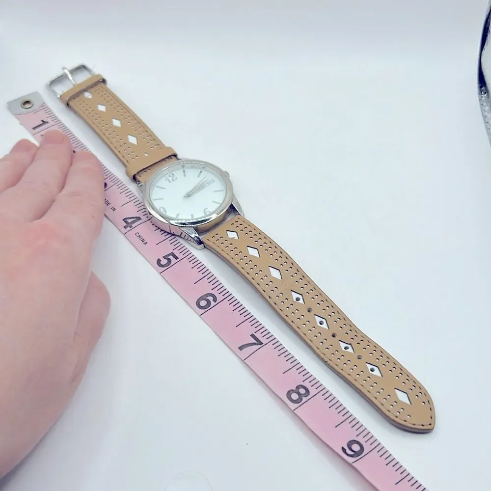 Working! Decree Ladies Large Round Face Watch